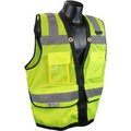 Radians Radians® Type R Class 2 Heavy Duty Surveyor Safety Vest, Zipper, M, Green, SV59Z-2ZGD-M SV59Z-2ZGD-M